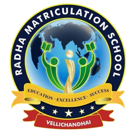 Radha Matriculation School Logo
